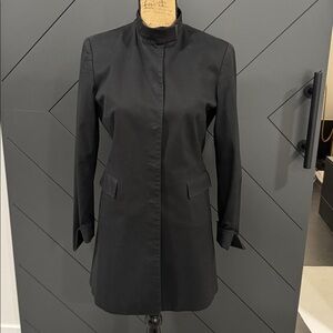 Elie Tahari Black Coat Sz Small